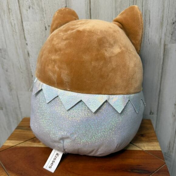 Squishmallows Regina the Corgi Valentine's Day Plush Toy Silver Small‎ 12" - Picture 3 of 5